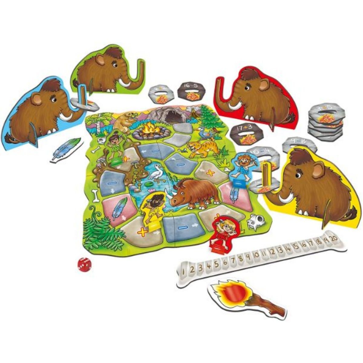 Mammoth Maths Board Game