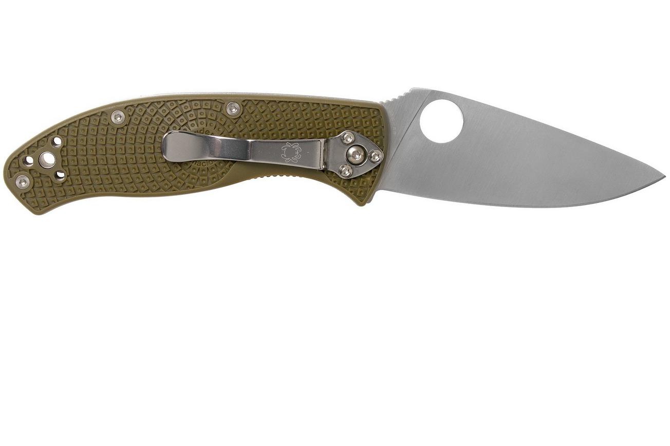 Spyderco Tenacious Lightweight OD Green C122POD FRN zakmes