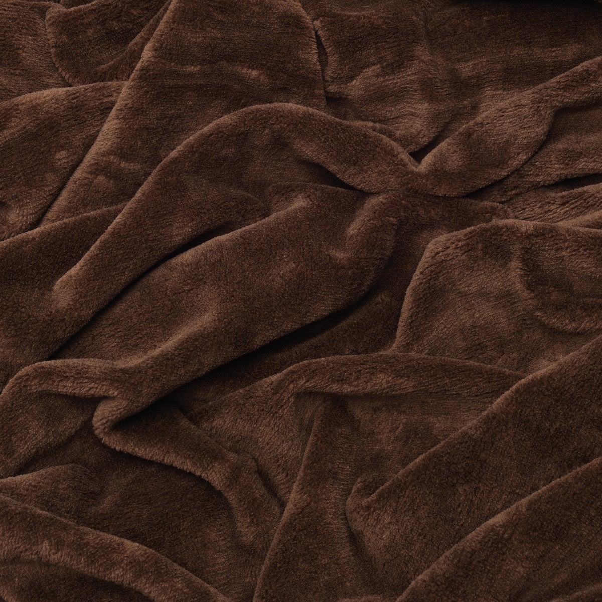 Beautissu Aurelia deken 220x240cm donkerbruin