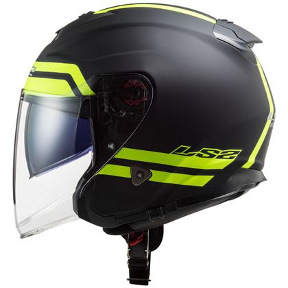 Casque LS2 OF521 - INFINITY - HYPER MATT - Gris / Jaune