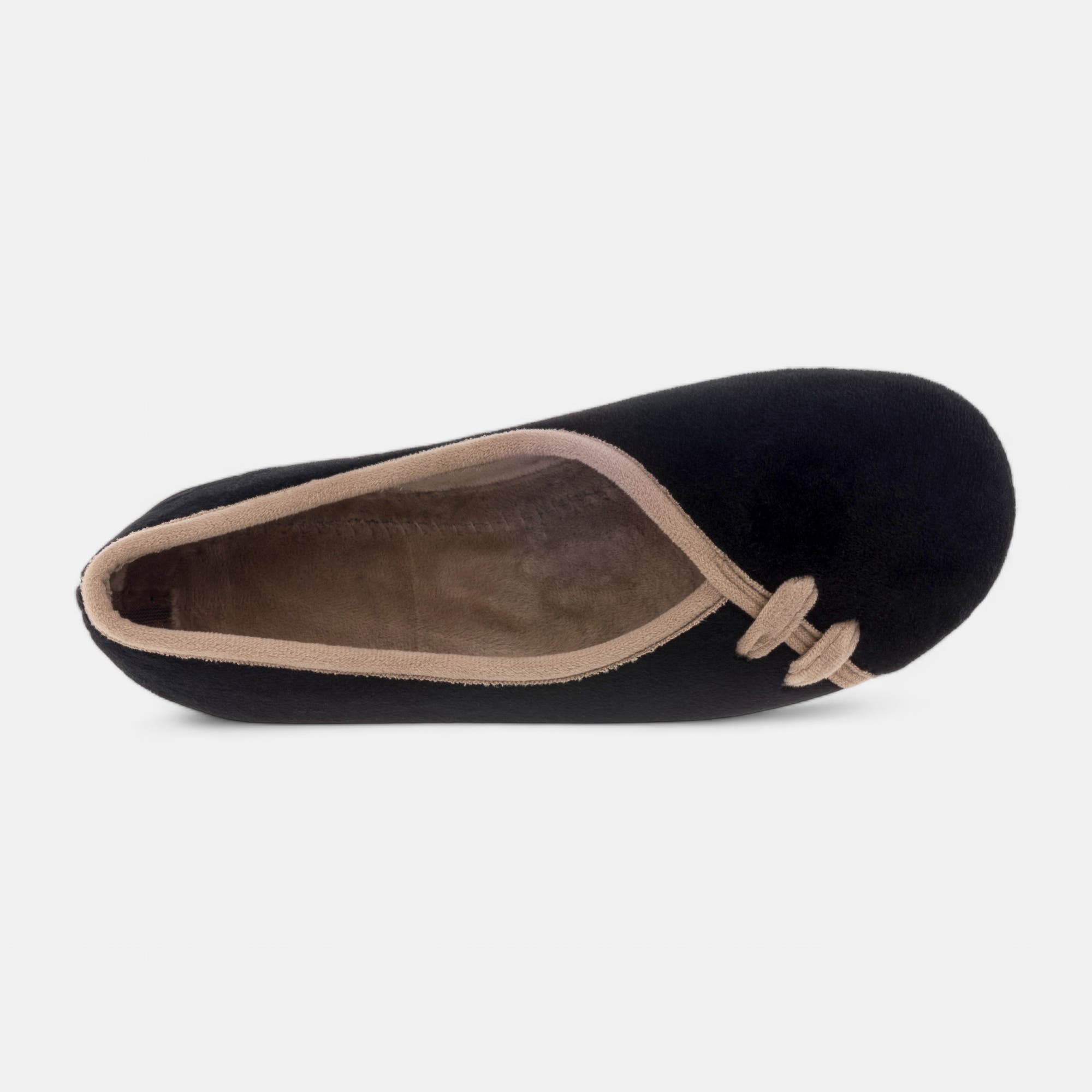 Chaussons ballerines Femme noir