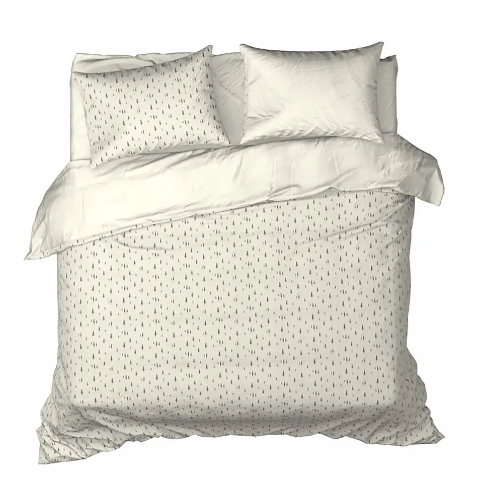 De Witte Lietaer Dekbedovertrek Dentree Soft White - 240 x 220 cm - Flanel