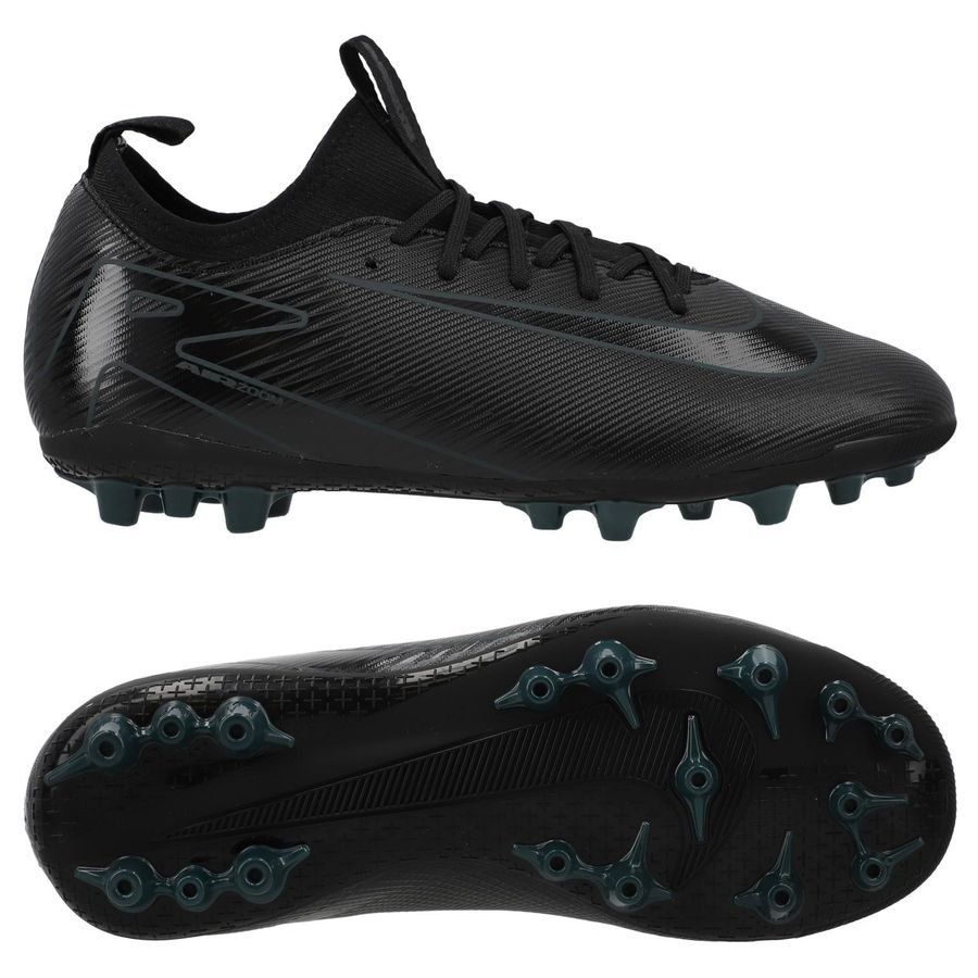 Nike Air Zoom Mercurial Vapor 16 Academy AG Shadow - Noir/Vert Enfant
