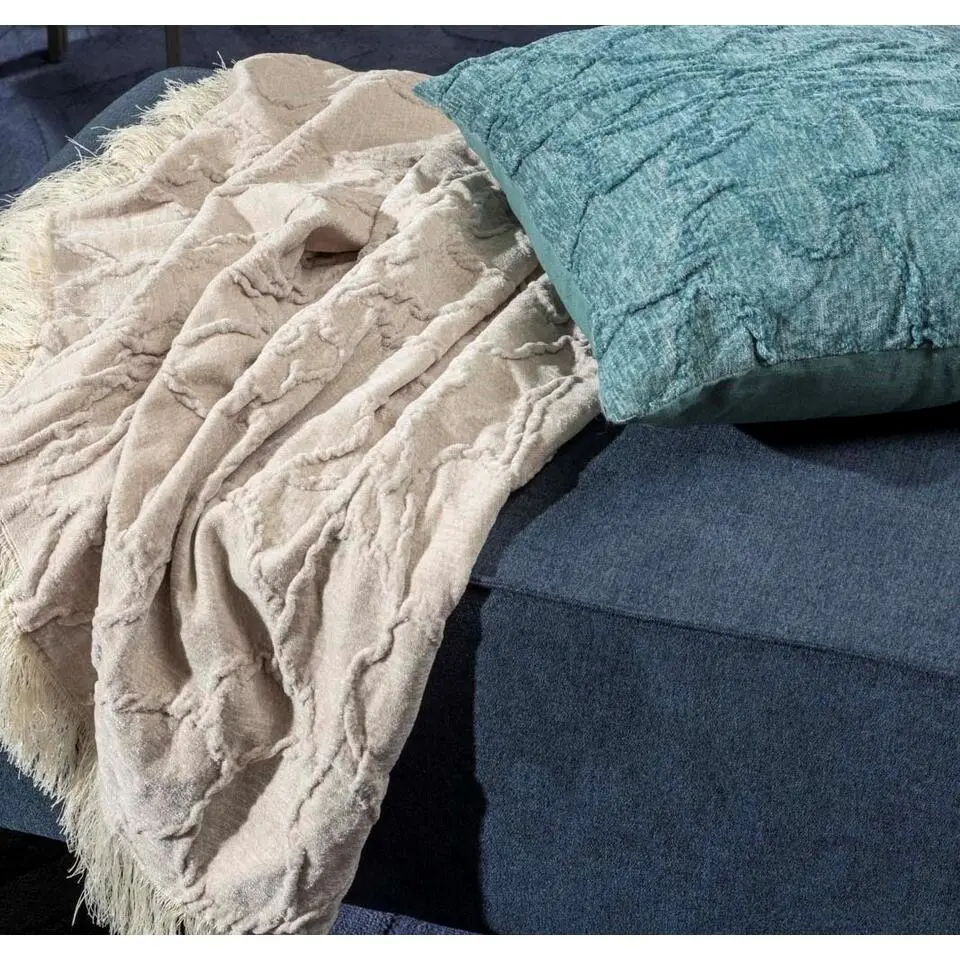Plaid Florine - Pumice Stone - 140x180 cm