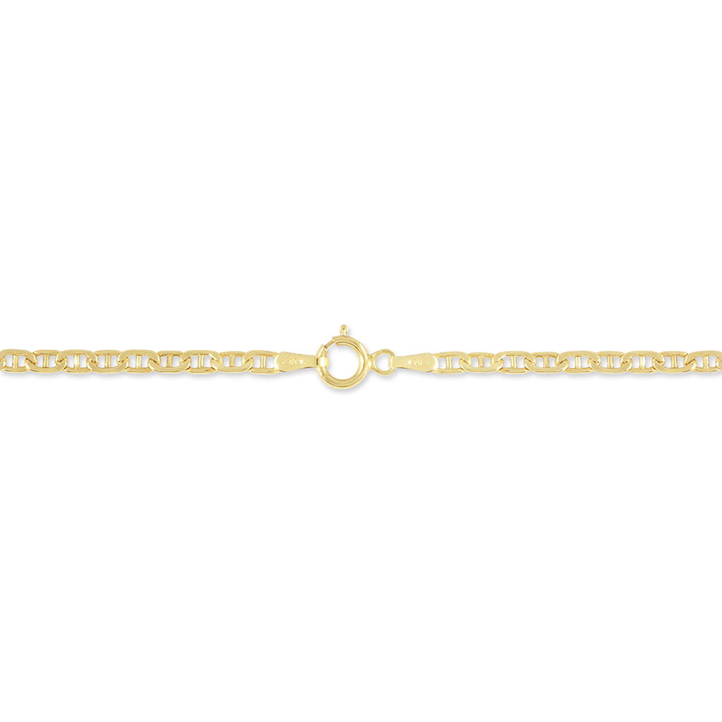 Bracelet Clemens Maille Marine Rectangle Or Jaune