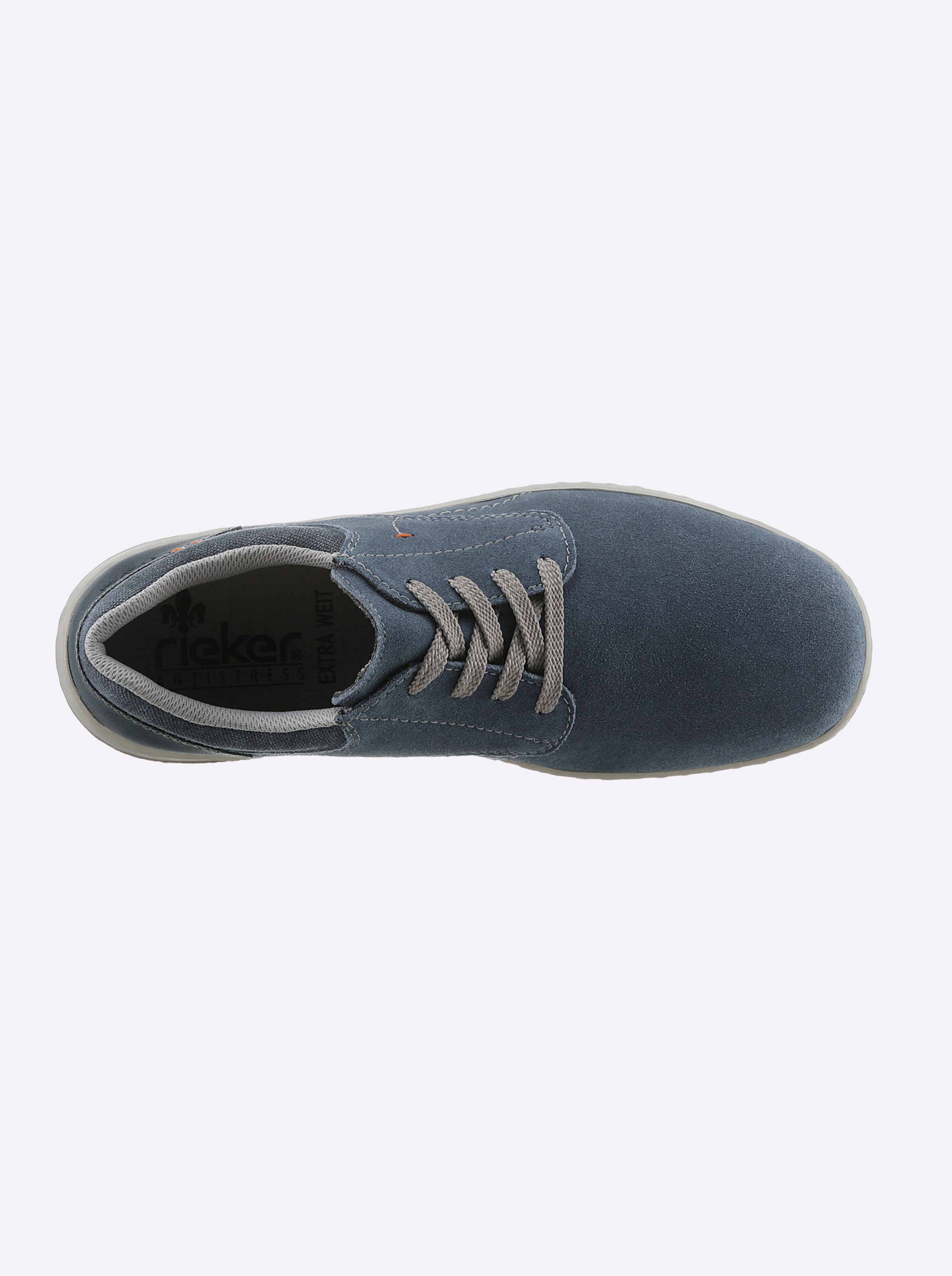 Rieker Schnürschuh in jeansblau