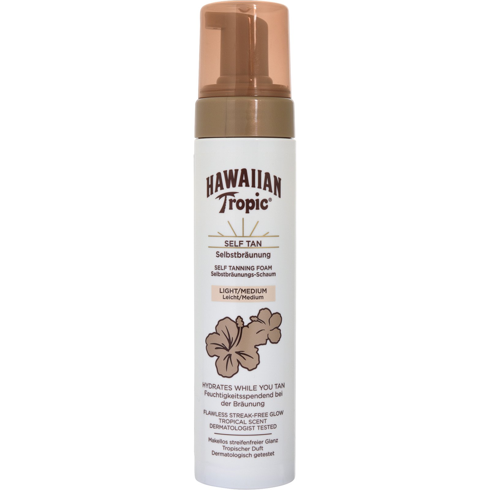 Hawaiian Sunless Tan Light / Medium 200 ml