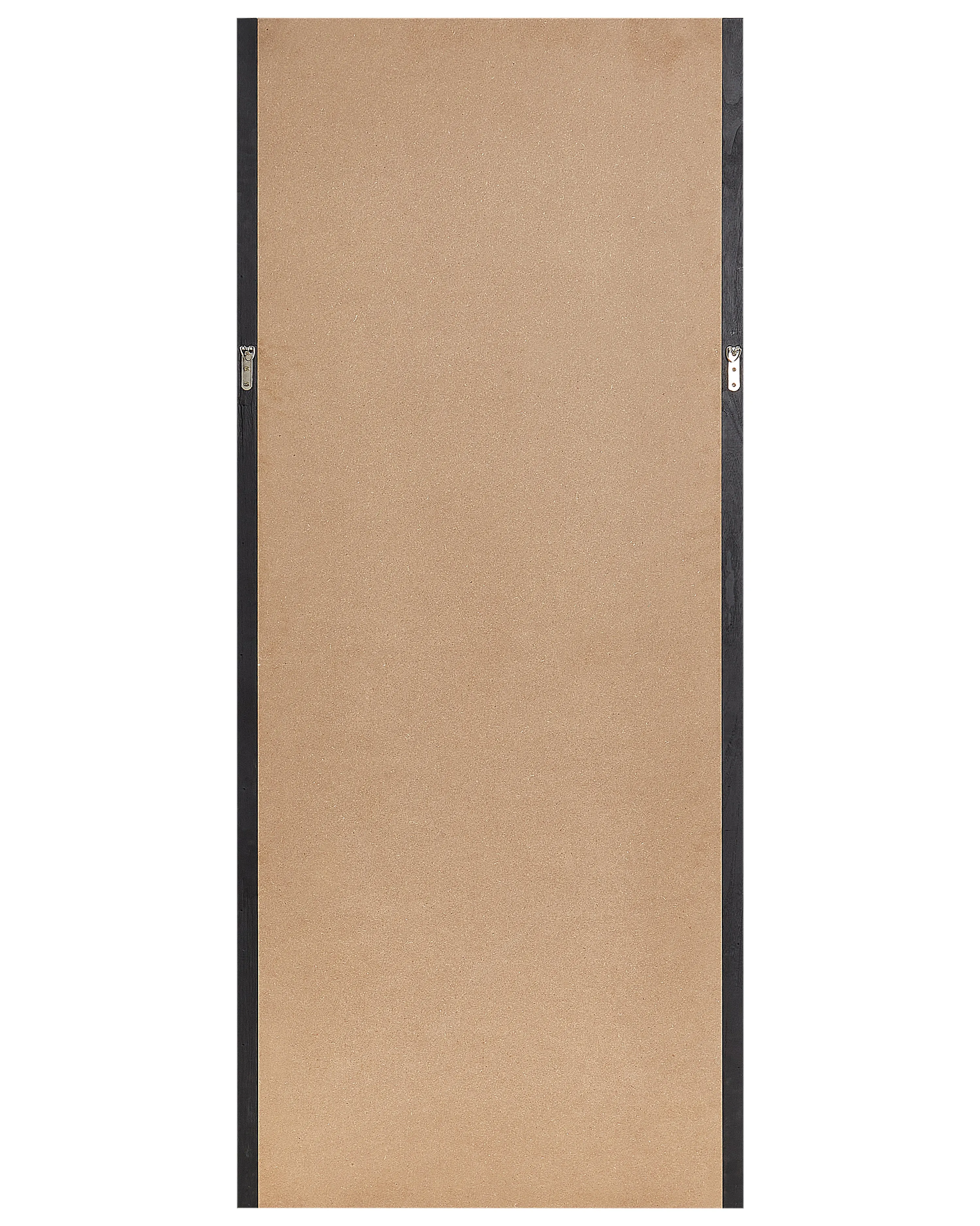Wandspiegel SAULLCET 75 cm 175 cm Paulowniahout Zwart