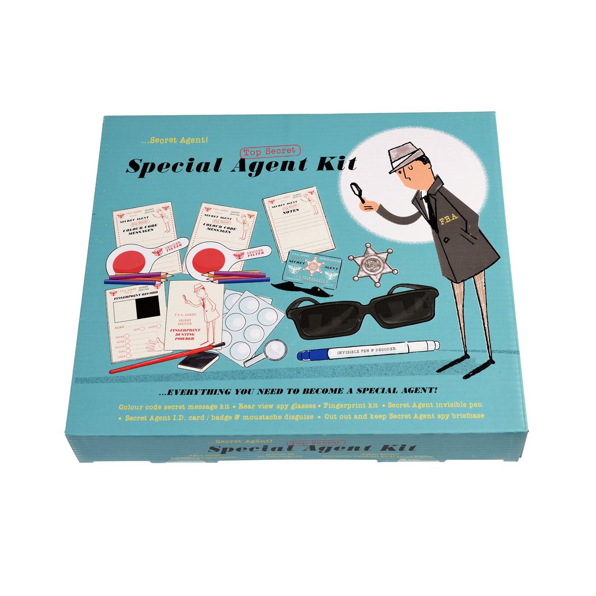 Kit d'espionnage spécial agent secret Rex London