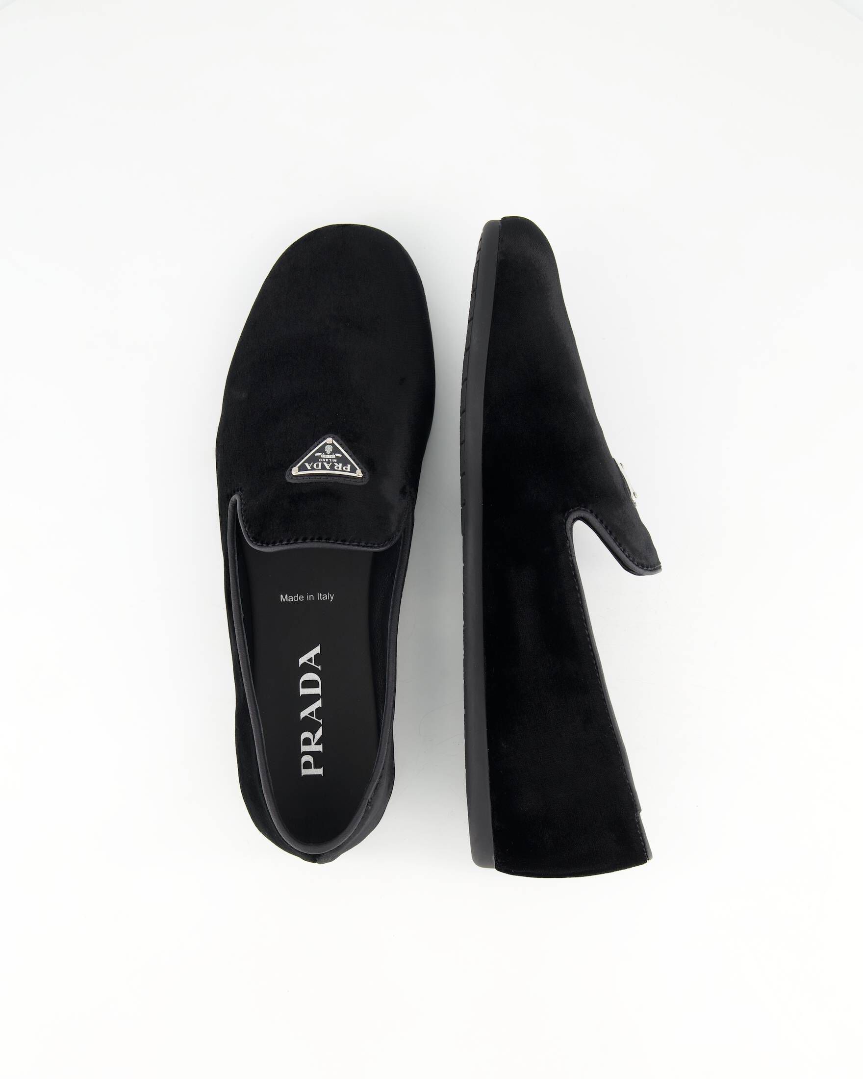 Prada| Herren Slipper aus Samt