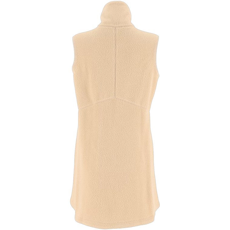 Kari Traa Sanne Pile Vest Long Light Beige