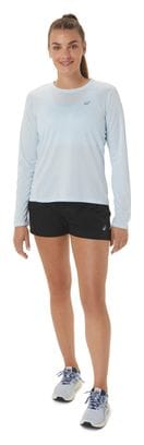 Maillot manches longues Asics Core Run Bleu Femme