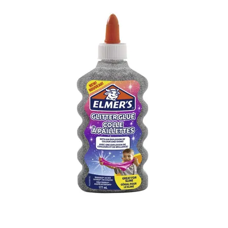 Elmer´s Glitzerkleber Silber, 177ml