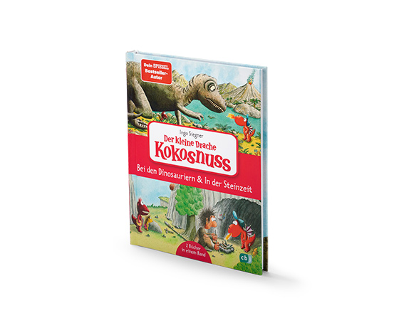 Buch: »Der kleine Drache Kokosnuss ‒ bei den Dinosauriern & In der Steinzeit«