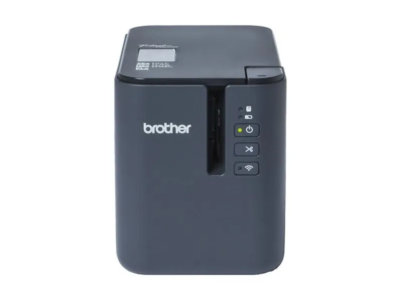 Brother PT-P950NW - Etiketprinter - termo transfer - Rulle (3,6 cm) - 360 x 720 dpi - op til 60 mm/sek. - USB 2.0, LAN, Wi-Fi(n) - cutter