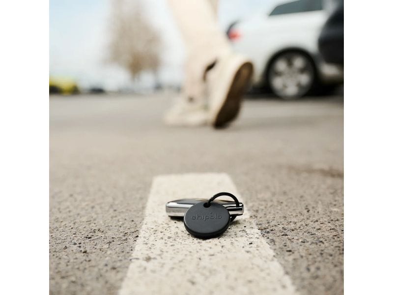 Chipolo Schlüsselfinder POP Schwarz Wasserresistenter Keyfinder