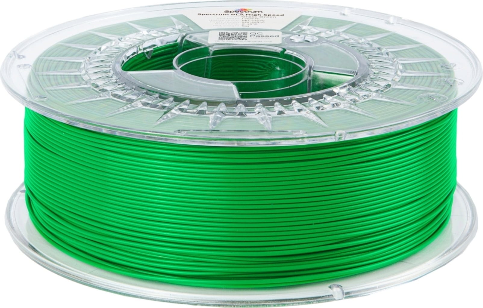 Spectrum  Premium PLA High Speed Grass Green, 1,75 mm / 1000 g    PLA Material speziell für den Hochgeschwindigkeitsdruck