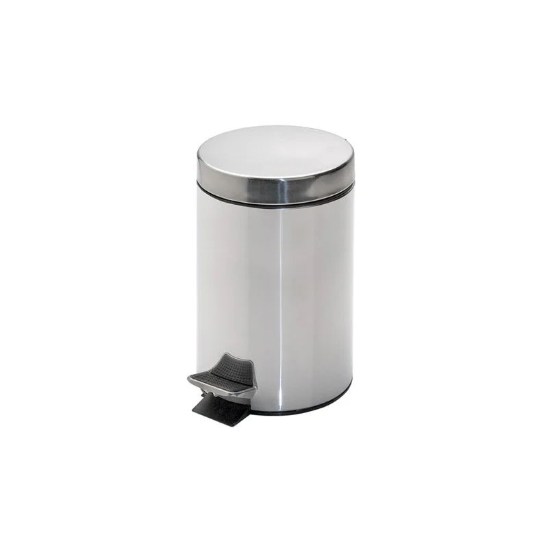 GDP - Poubelle à pédale - Inox - 3L