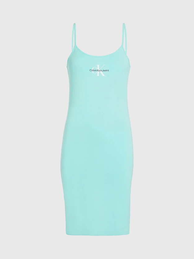 Vestido Slim com Corpete Monogramado