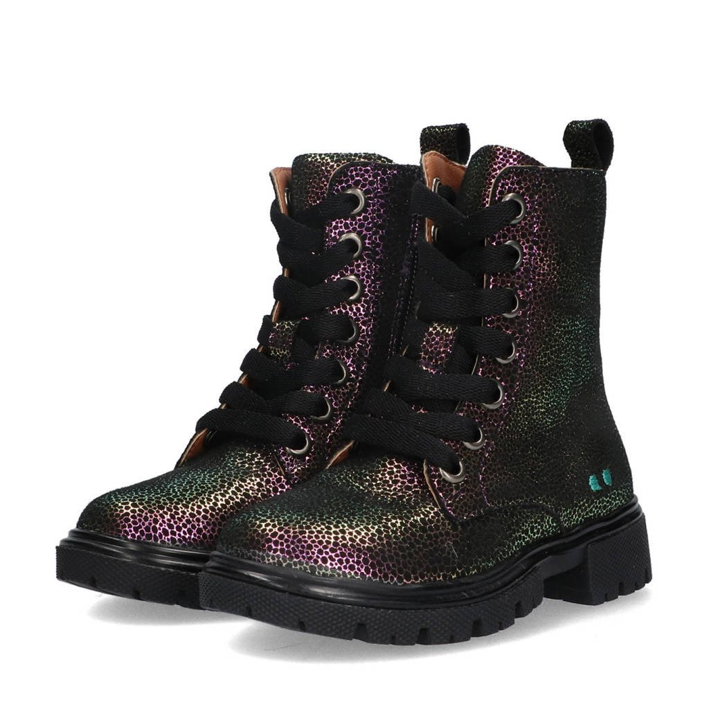 BunniesJR Saar Sterkleren veterboots paars