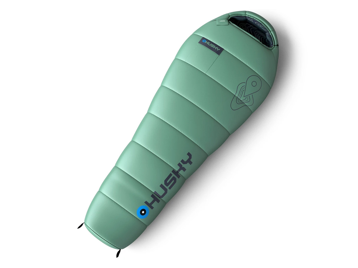 Husky Junior kinder mummyslaapzak - Mint Green