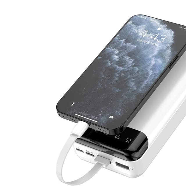 Dudao Powerbank Dudao K6 Pro+ 20000 mAh White-Black