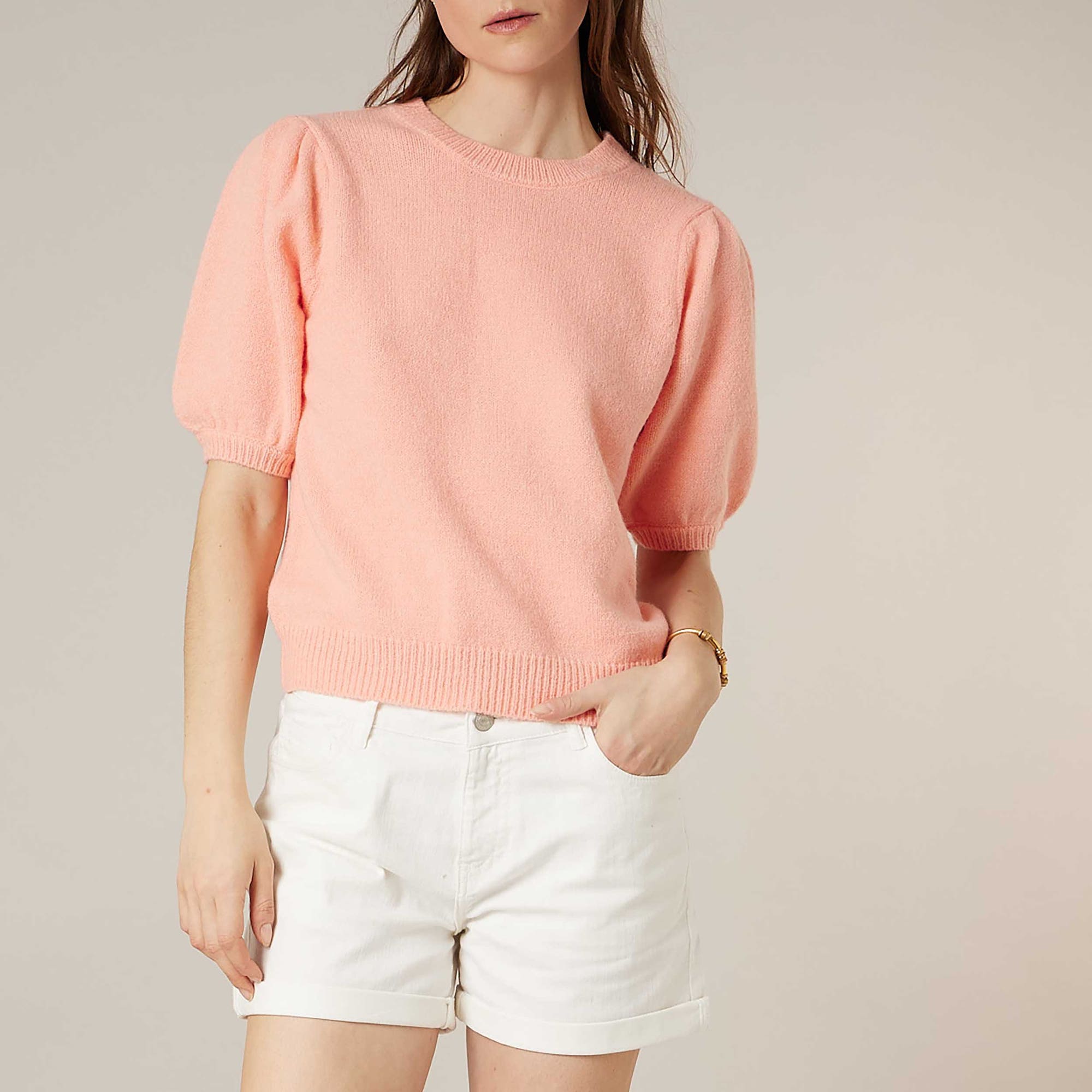 Pull Femme rose