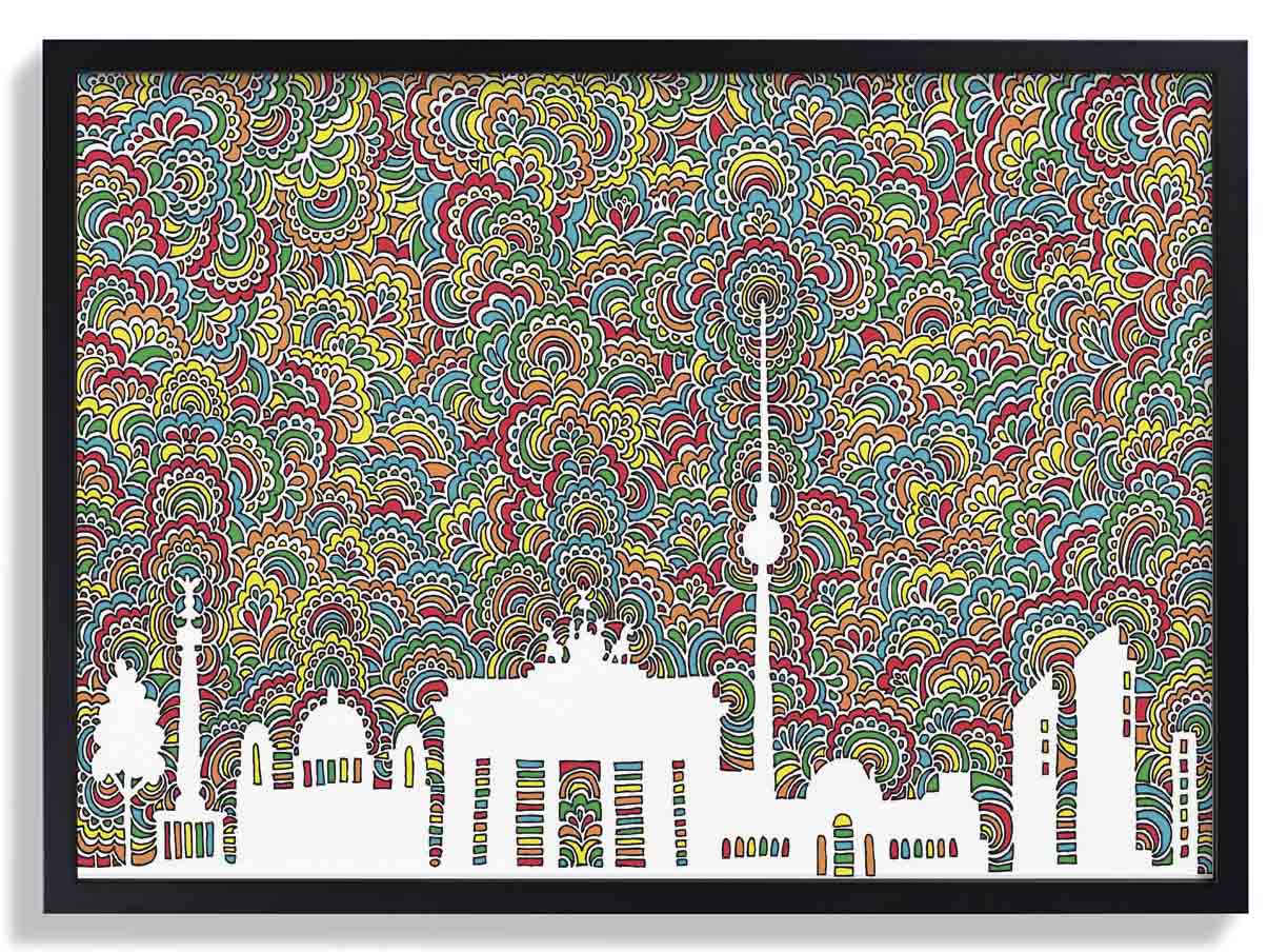 Berliner Skyline von Kaitlyn Parker