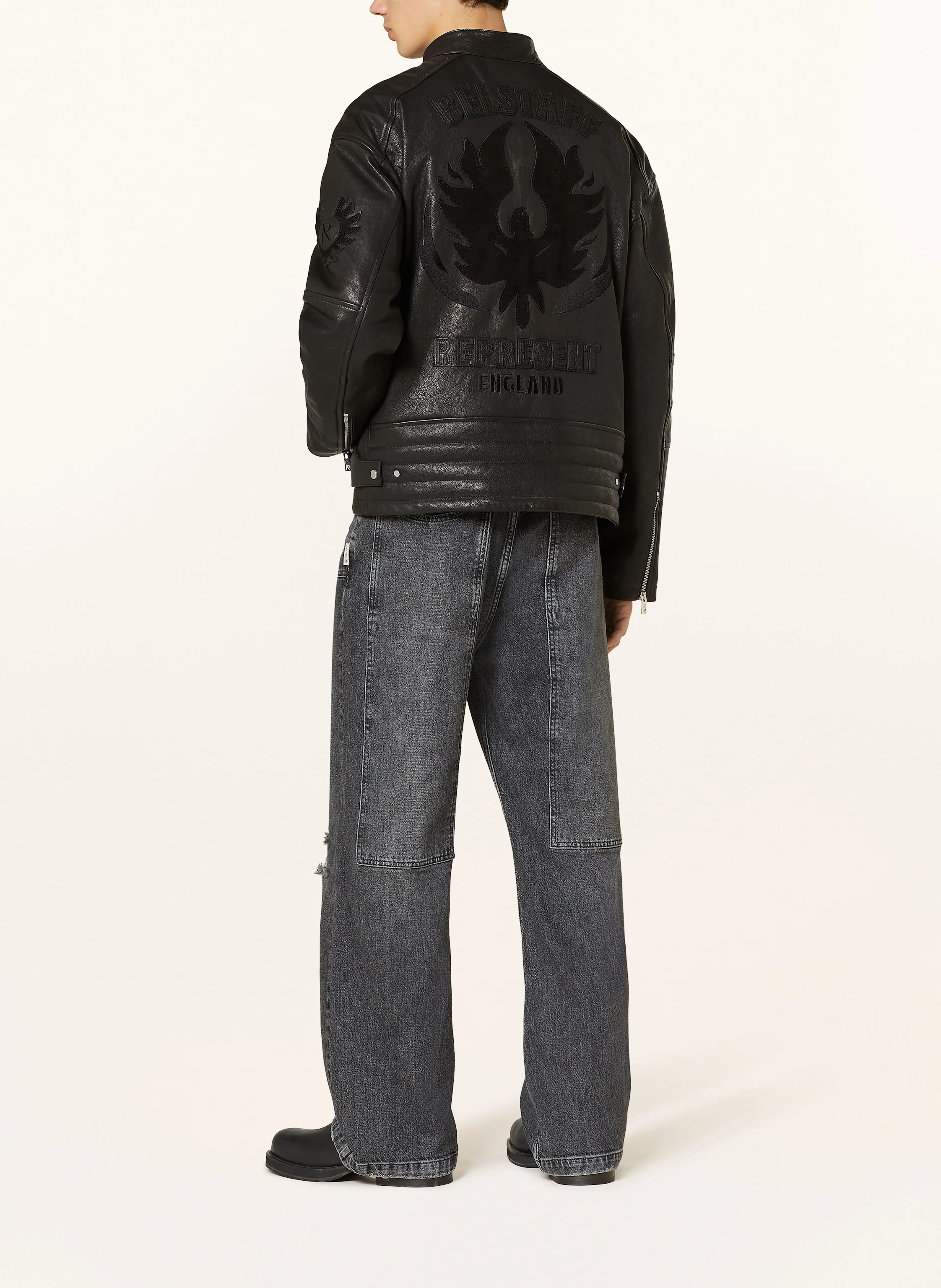REPRESENT Lederjacke