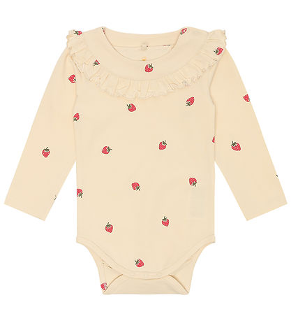 The New Siblings Body L/æ - TnsLaraWila - Angora Strawberry AOP