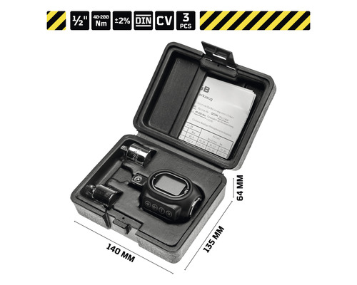 WGB digitale momentadapter inclusief 2 dopsleuteladapters