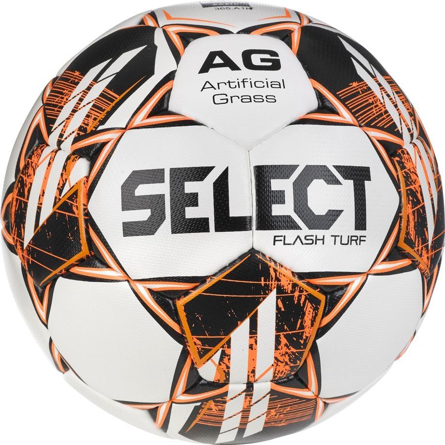 Select Ballon Flash Turf Herbe Synthétique V23 - Blanc/Orange