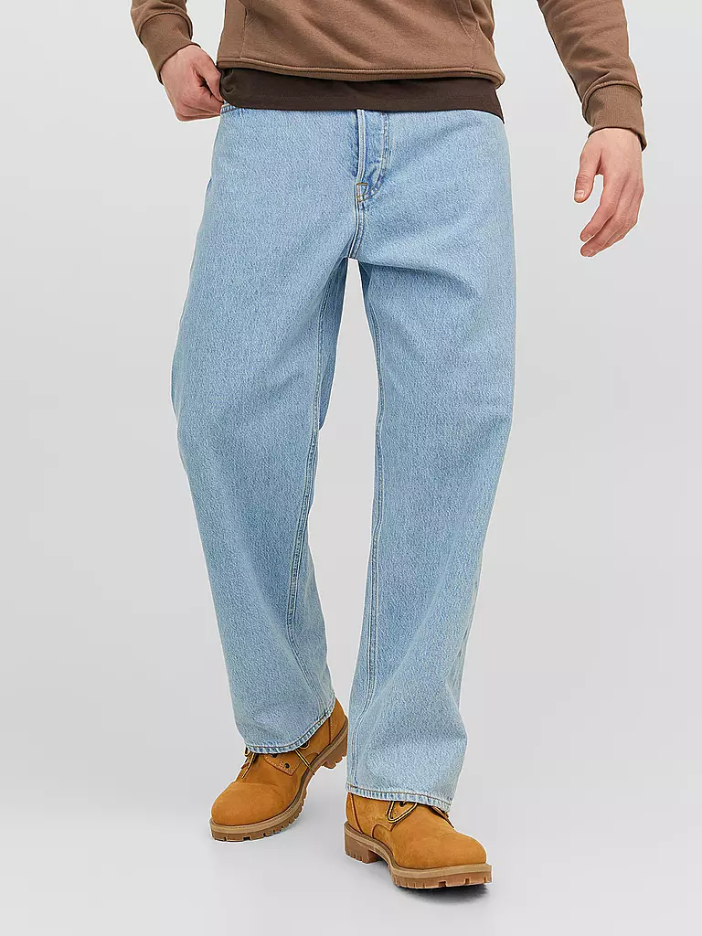 JACK & JONES Jeans Baggy Fit JJIALEX  hellblau