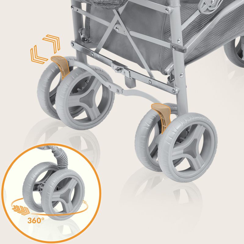 Lionelo Buggy Irma Grey