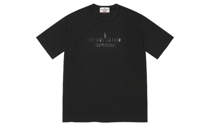Supreme Stone Island Tee Black