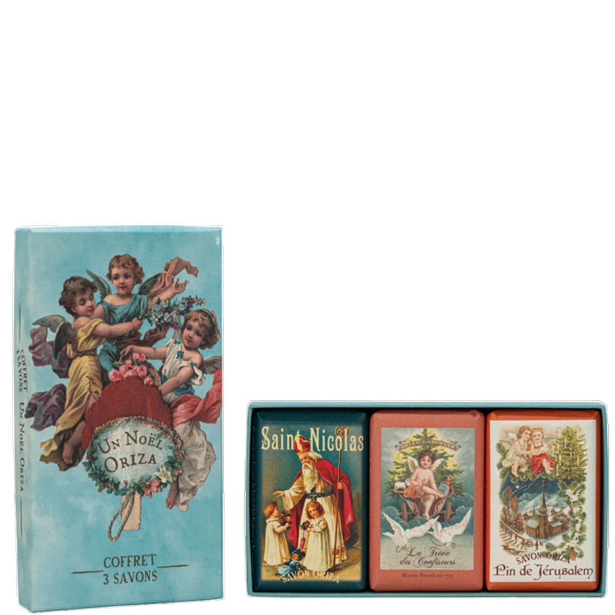 Oriza L. Legrand Un Noël Oriza Coffret de 3 Savons Parfumés