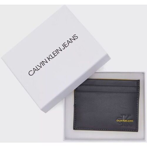 Calvin Klein Jeans - K50K505002 UNDERCOVER CARDHOLDER-OIM GREY PINESTRIPE Gris