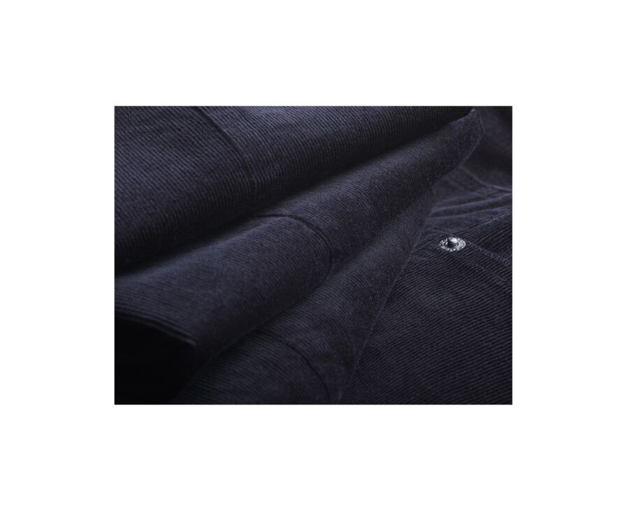 Pantalon 5 poches velours homme Noir - KARS