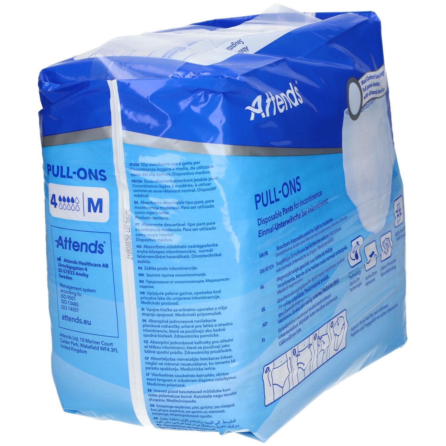 Attends® Pull-Ons 4 M Einmalhosen