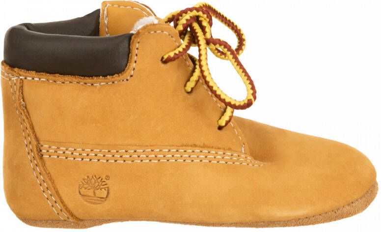Timberland Crib Set babyschoentje van nubuck met muts giftbox