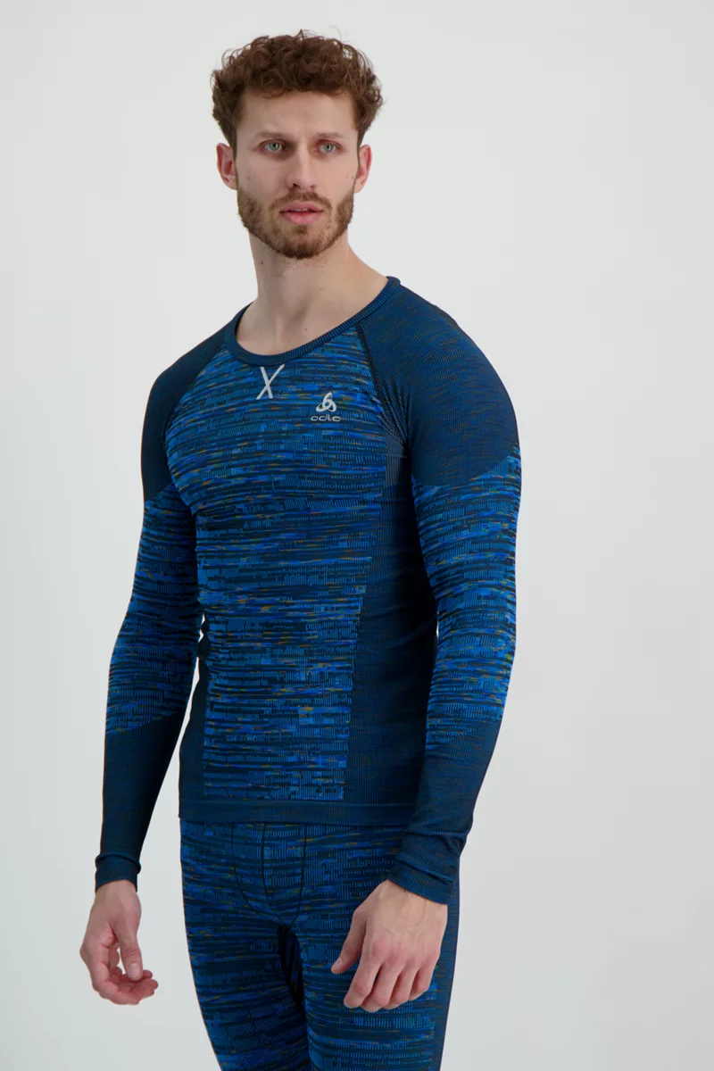 Odlo Performance Blackcomb Warm ECO Herren Thermo Longsleeve
