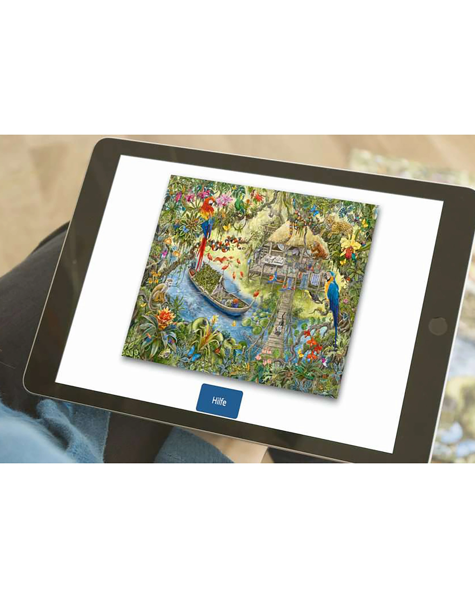 Rätsel-Puzzle EKids – DSCHUNGELSAFARI 368-teilig
