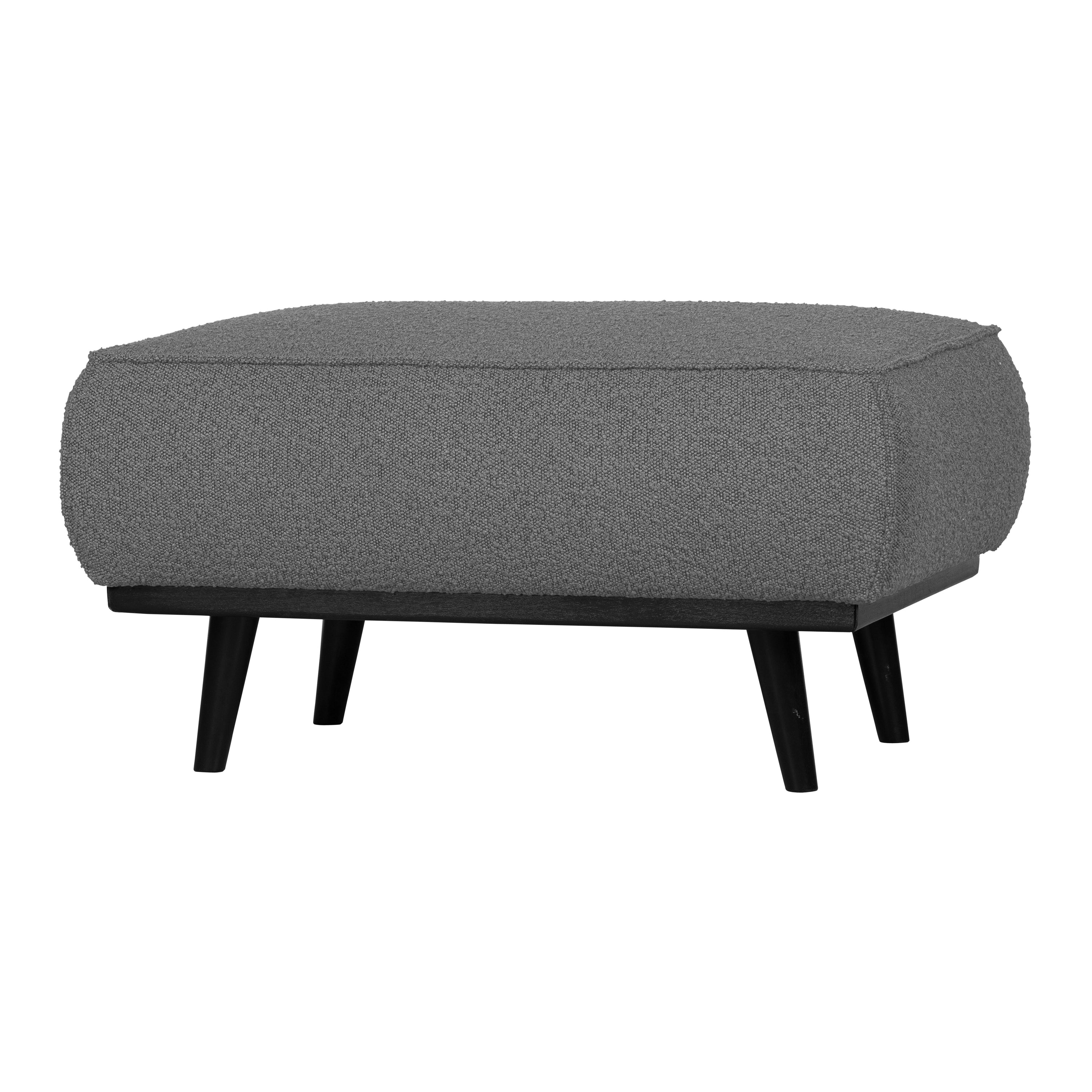 WOOOD Statement Hocker - Bouclé Nougat