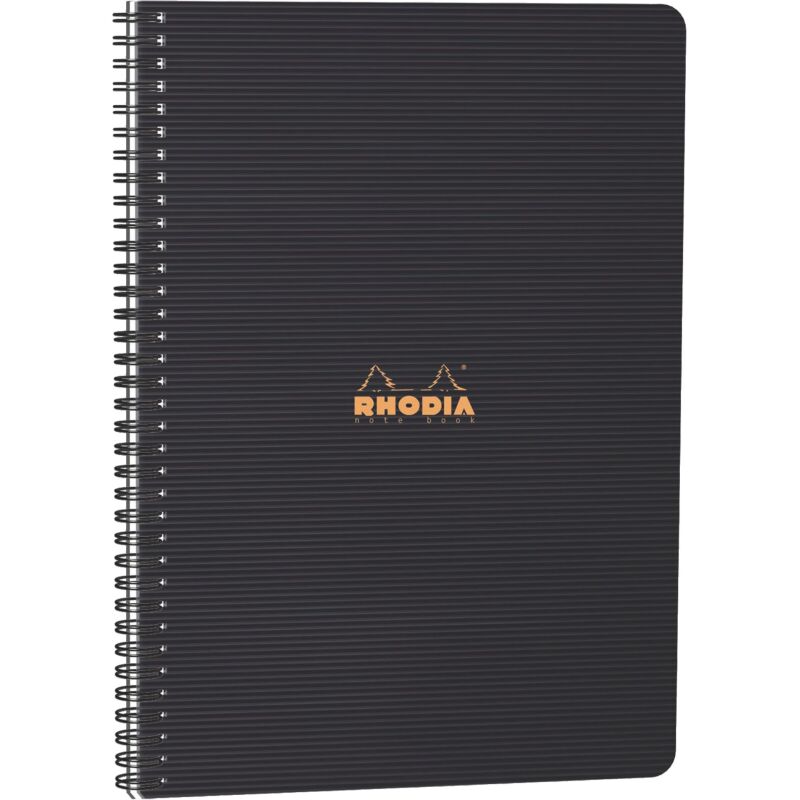Cahier spirale Rhodiactive Notebook A4 23 x 30 cm - petits carreaux - 160 pages