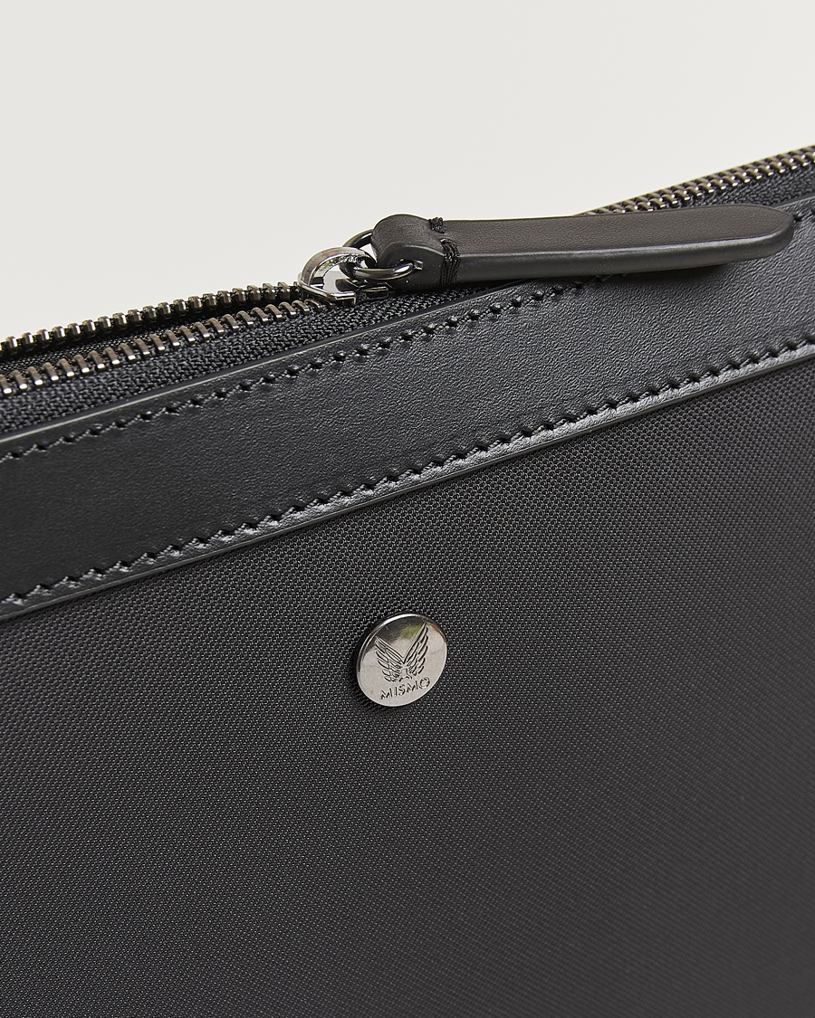 Mismo M/S Nylon Pouch Large Eclipse Black/Black