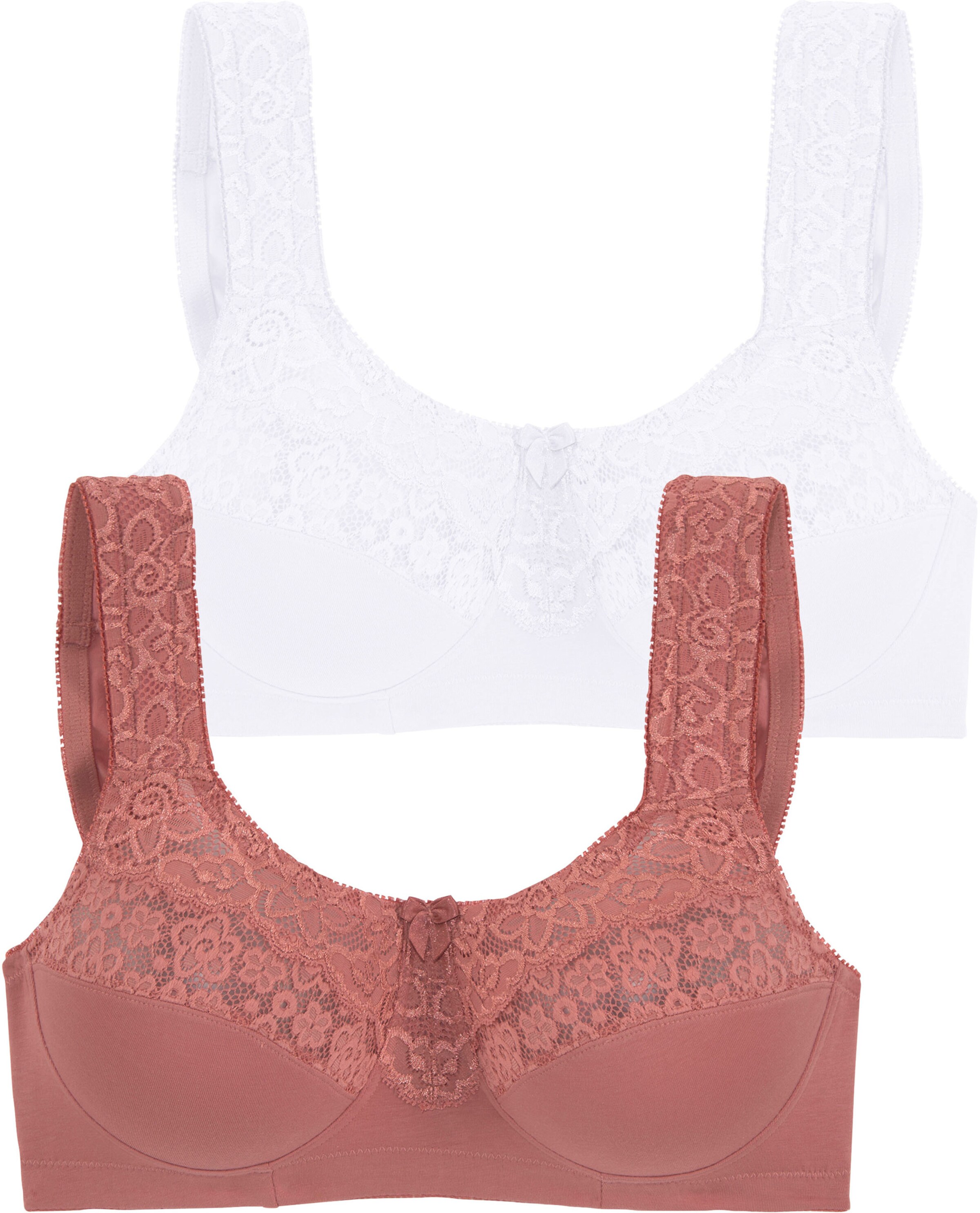 petite fleur Entlastungs-BH in terra+cream