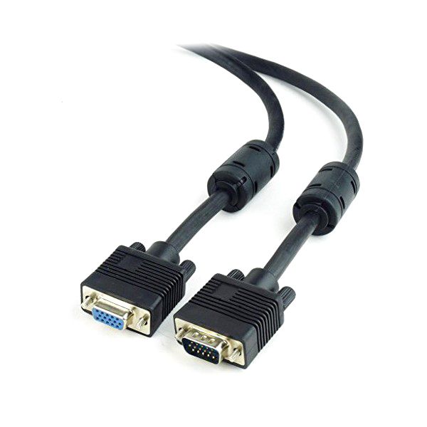 Gembird Cabo Alargador VGA CC-PPVGAX-6B Preto (1,8 m) - S0224524