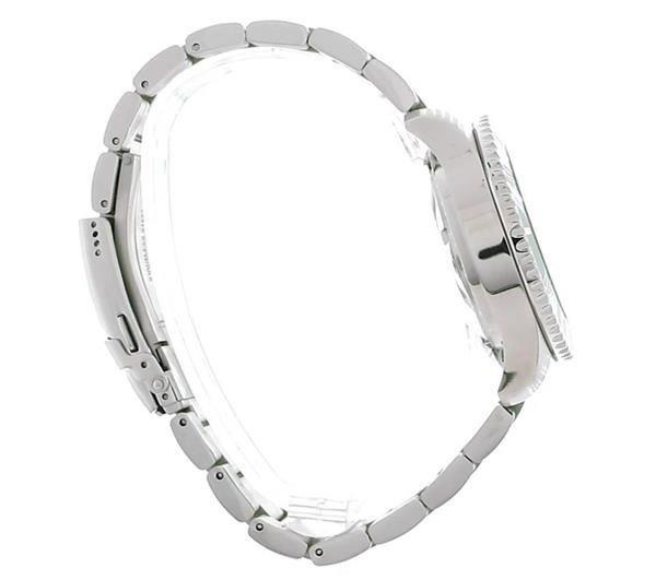 Depth Charge Stainless Steel Green Dial Dive Watch