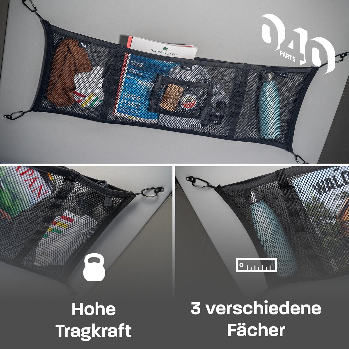 040Parts opbergnet - VW T5 T6 T6.1