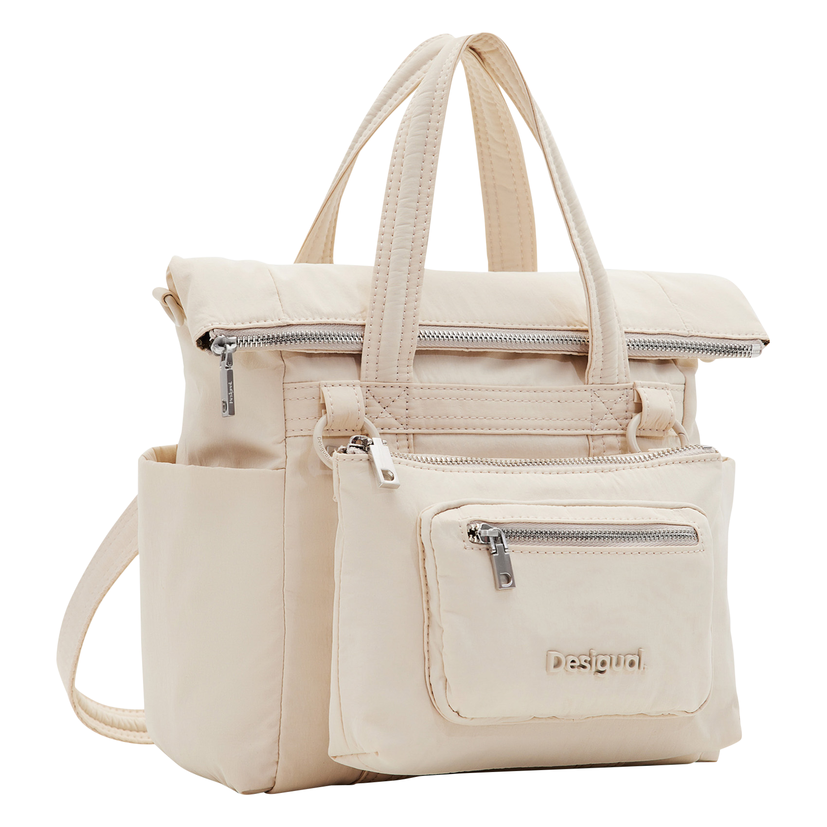Petit sac à dos convertible| Blanc